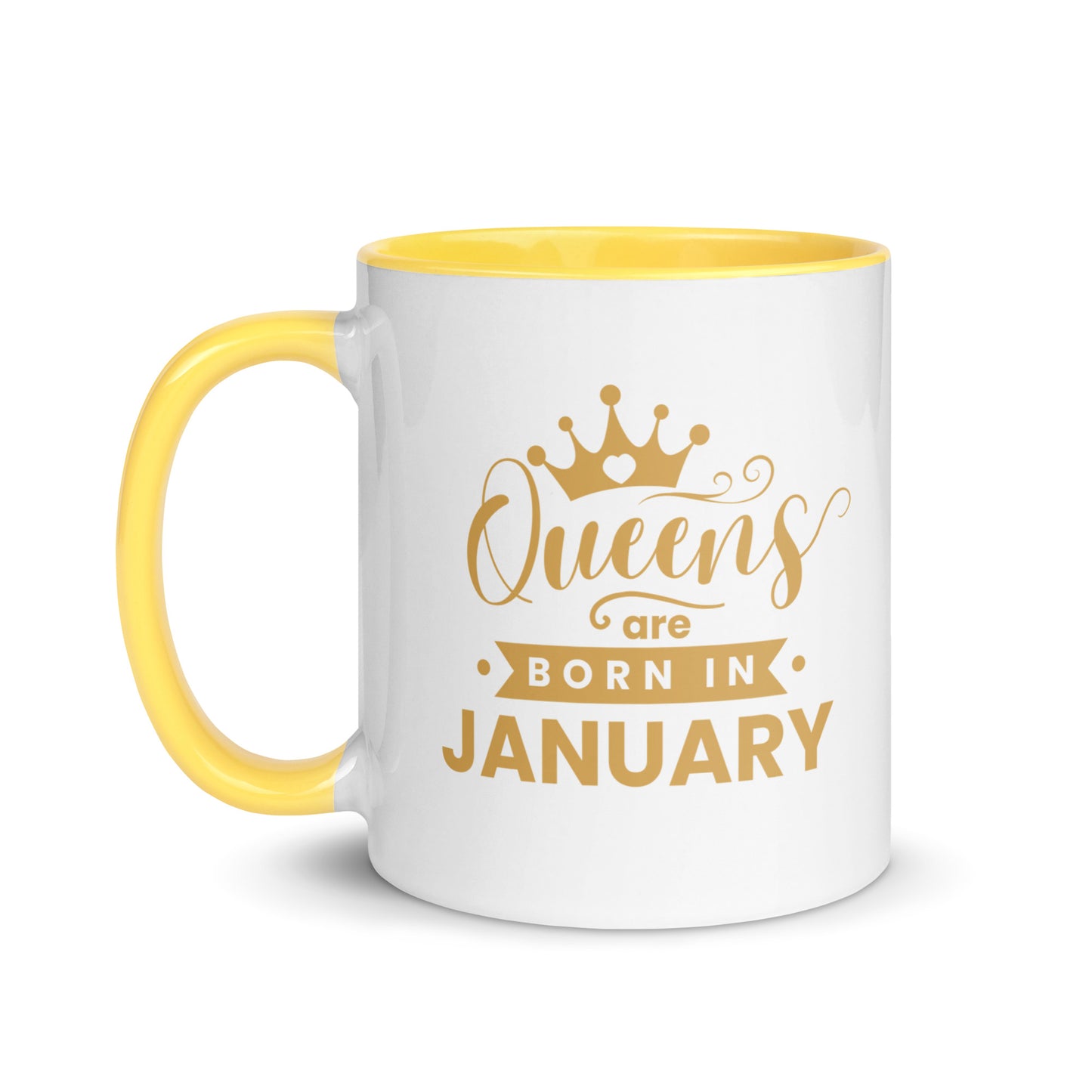 Queens Are Born In January Mug