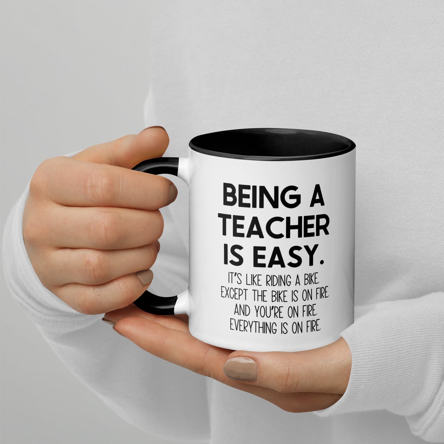 Being A Teacher Is Easy Mug