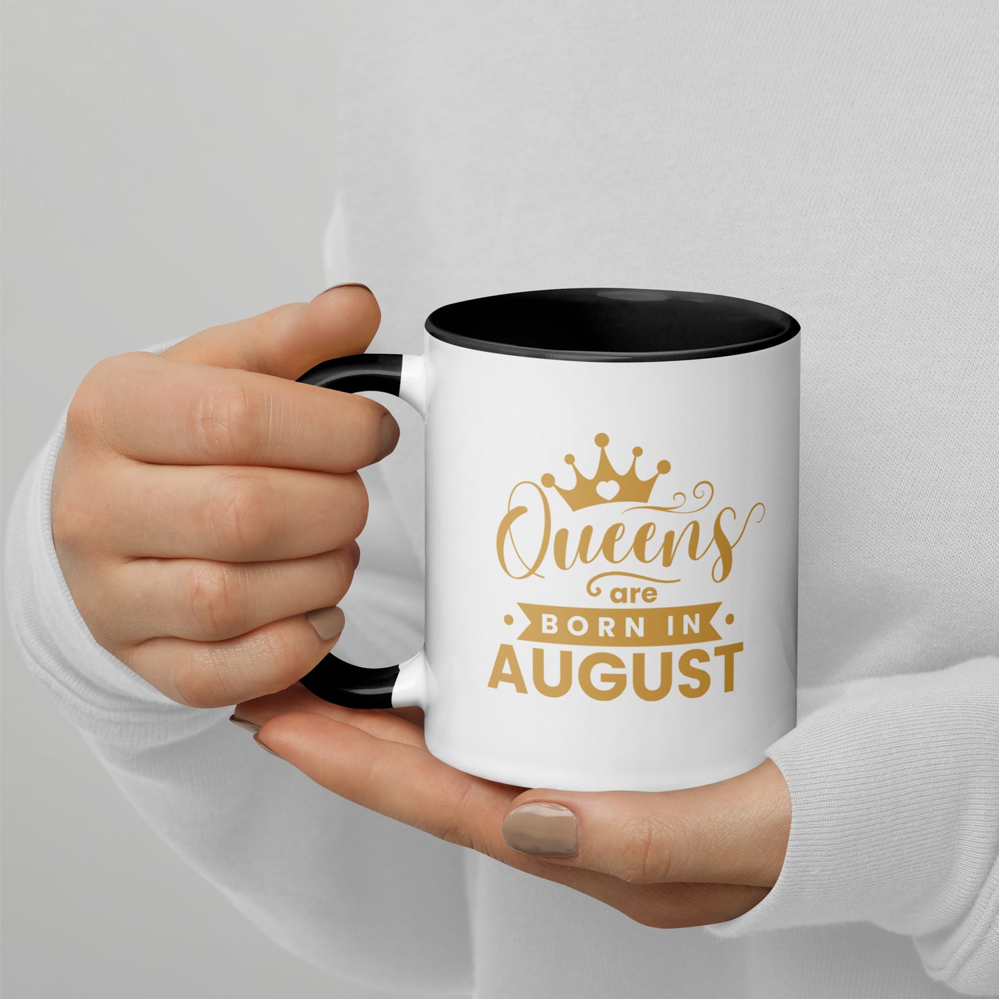 Queens Are Born In August Mug