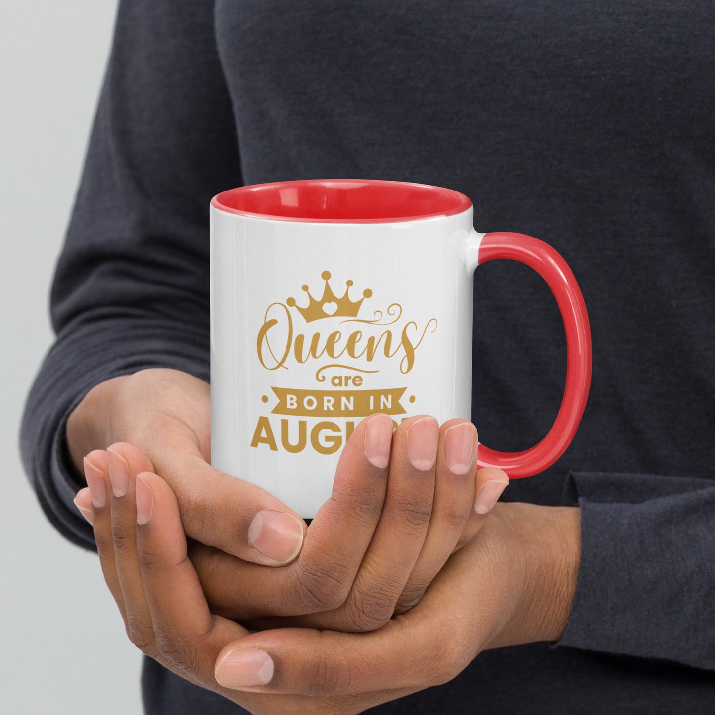 Queens Are Born In August Mug