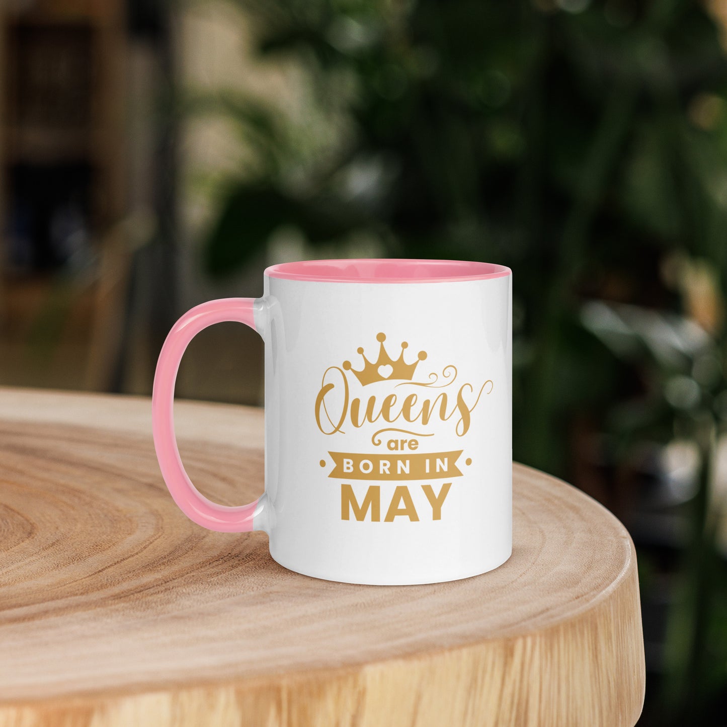 Queens Are Born In May Mug