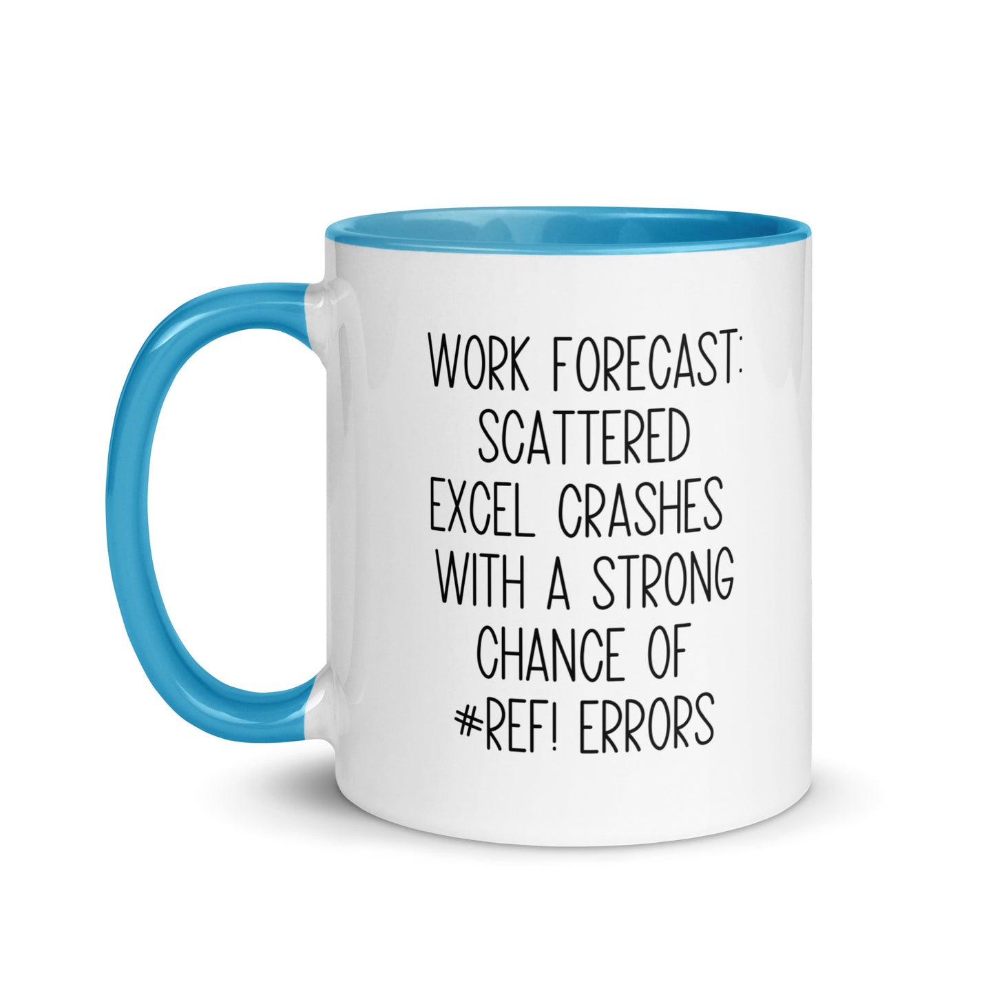 Accounting Work Forecast Mug