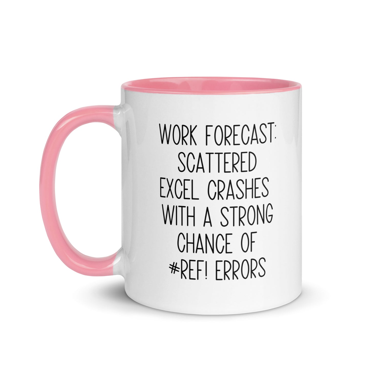 Accounting Work Forecast Mug