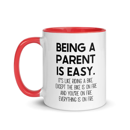 Being A Parent Is Easy Mug