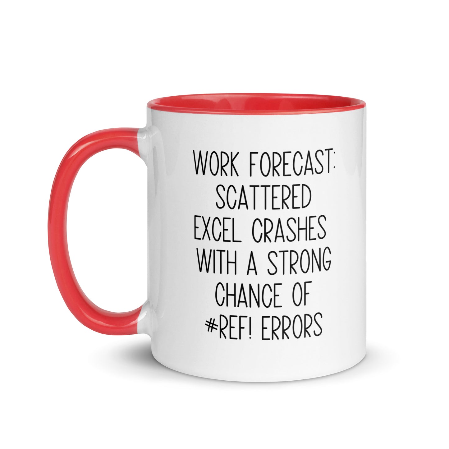 Accounting Work Forecast Mug