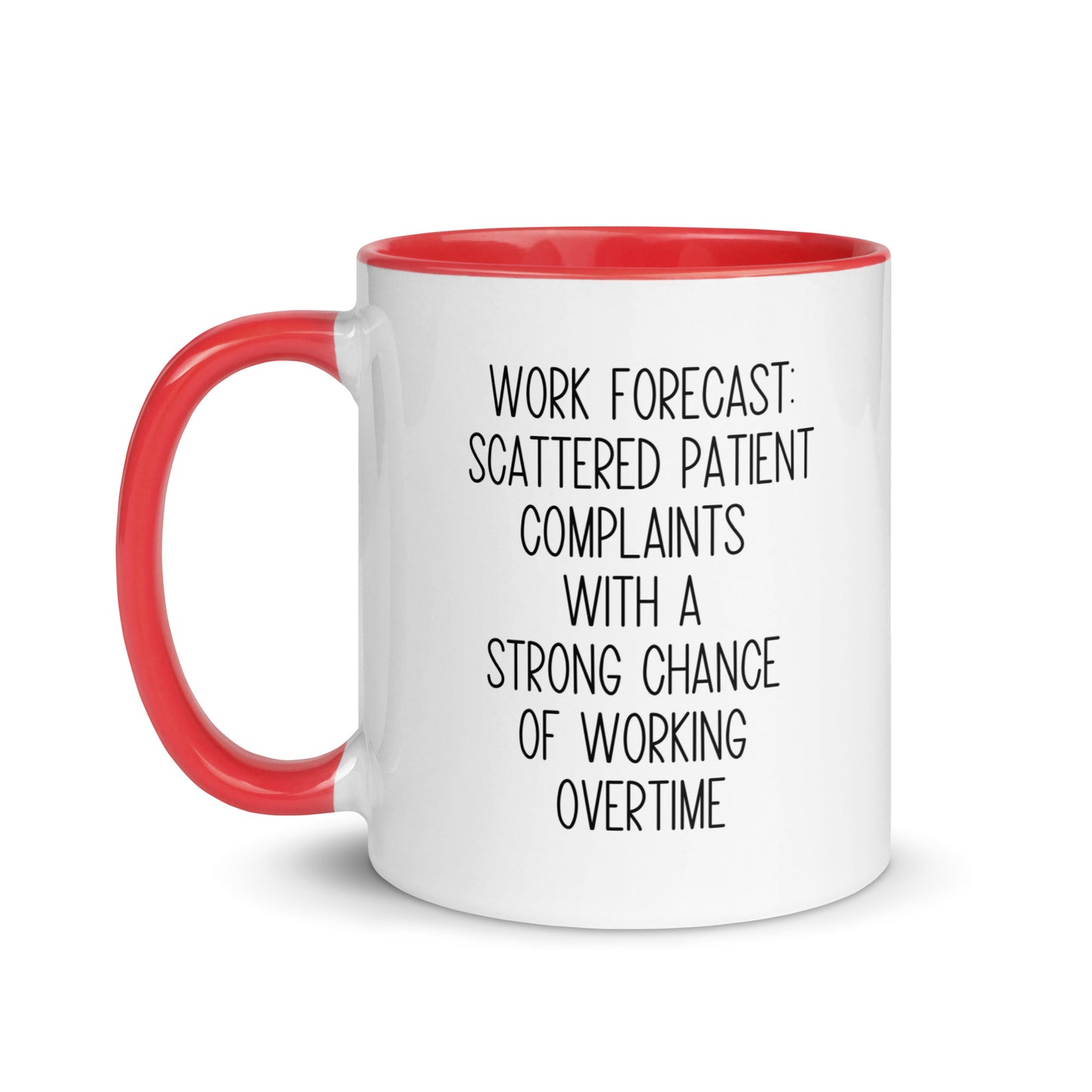 Nurse Work Forecast Mug