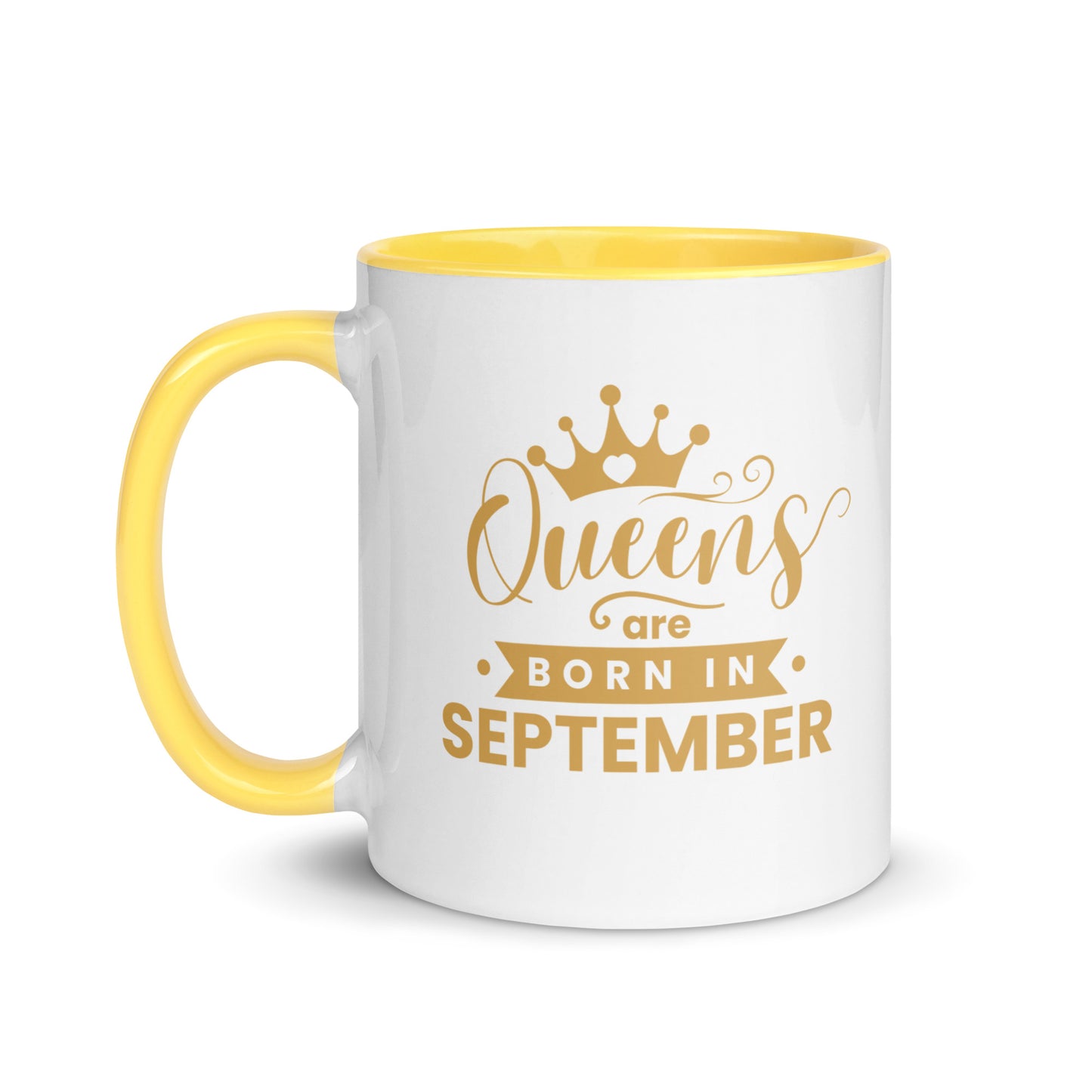 Queens Are Born In September Mug