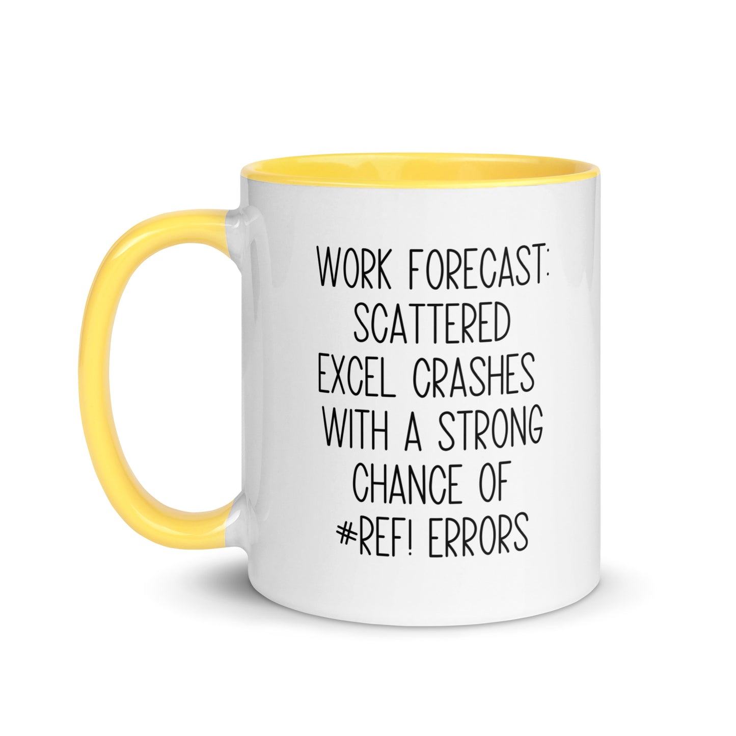 Accounting Work Forecast Mug