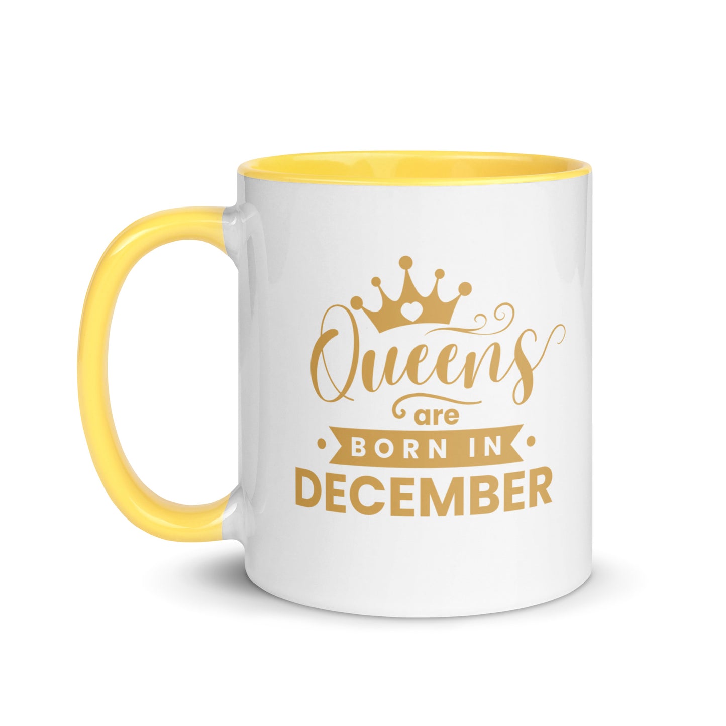 Queens Are Born In December Mug